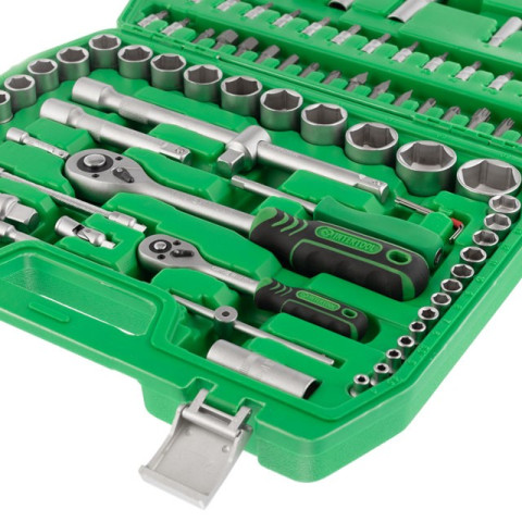 Набор инструментов 1/2" & 1/4" 94ед INTERTOOL ET-6094SP