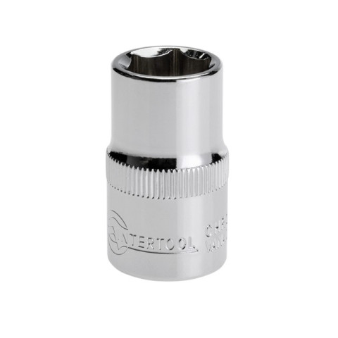 Головка шестигранная 1/2", 14ммx38мм Cr-V INTERTOOL ET-0014