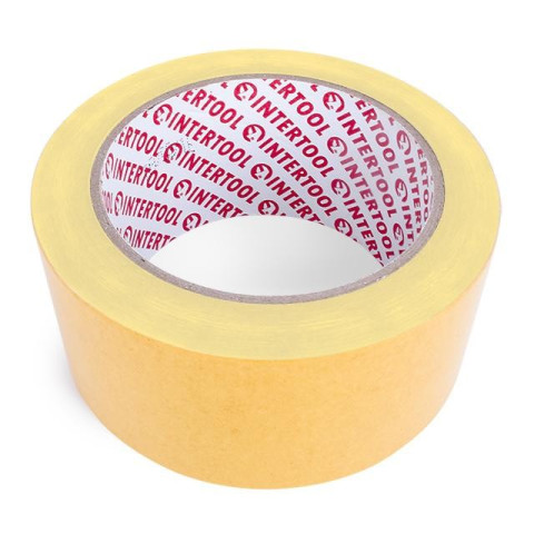 Скотч двухсторонний 50 мм*25 м на полипропиленовой основе INTERTOOL KT-0953
