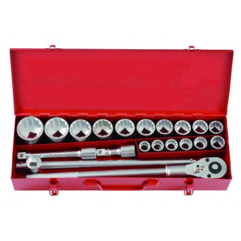 3/4 Набор инструмента 12-гр. 20 пр. (FORCE 6201)