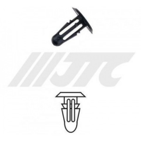 Автомобильная пластиковая клипса (для резиновых элементов обшивки FORD) ( уп 200 шт.)