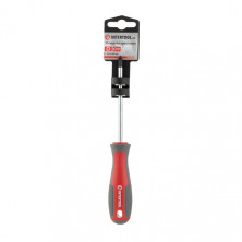 Отвертка крестовая PZ1*100 мм, CR-V INTERTOOL VT-3332