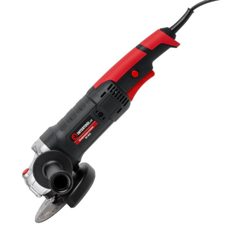 Шлифмашина угловая, 1200Вт, диаметр круга 125мм, 10000 об/мин INTERTOOL WT-0224