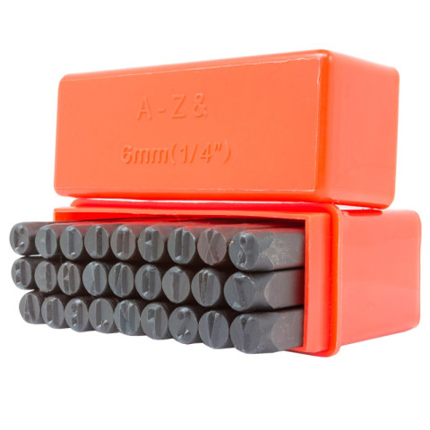 Набор буквенных штампов 27пр. (6мм) Partner PA-6863-6