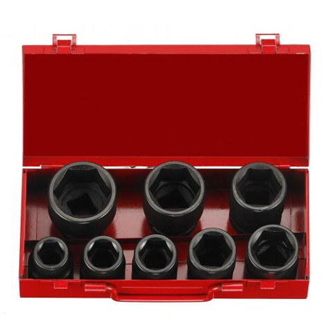 3/4 Набор головок 6-гр. ударных 8 пр. (19-41 мм) (FORCE 6083)