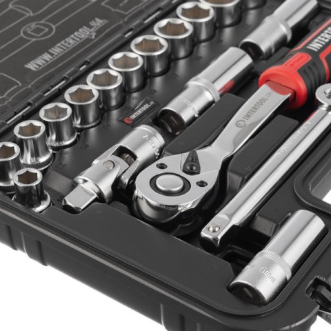 Набор инструментов 1/2", 20ед., Cr-V INTERTOOL ET-8020