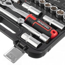 Набор инструментов 1/2", 20ед., Cr-V INTERTOOL ET-8020
