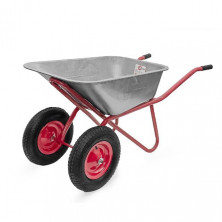 Тачка садово-строительная двухколесная INTERTOOL WB-0825