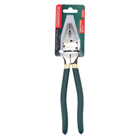 Пассатижи многофункциональные с усиленным шарнирным механизмом CR-V 10"-250мм, на пластиковом держателе RF-6964260