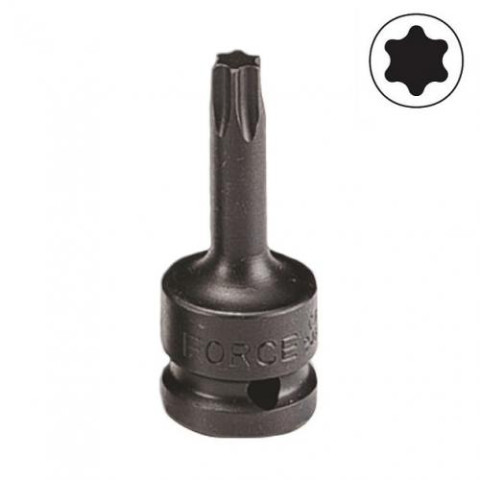 1/2 Головка-бита Torx цельная, ударная T60, L=60 мм (FORCE 24606060)