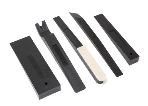 Набор инструментов для демонтажа внутренней обшивки салона автомобиля 5 предметов, в блистере Forsage F-904M8