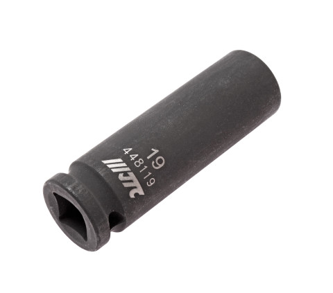 Головка ударная глубокая 1/2" 6гр. 19мм L=82мм (тонкостенная)