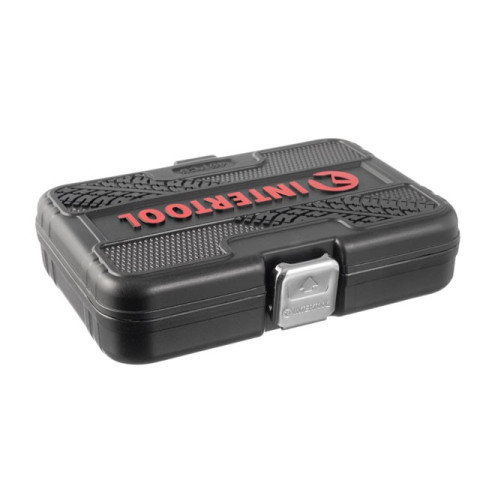 Набор инструментов 1/4", 46ед., Cr-V INTERTOOL ET-8046