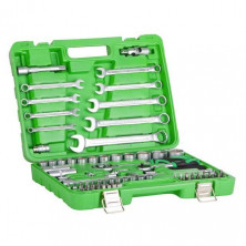 Набор инструментов 1/2" & 1/4"; 82ед INTERTOOL ET-6082SP