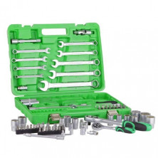 Набор инструментов 1/2" & 1/4"; 82ед INTERTOOL ET-6082SP