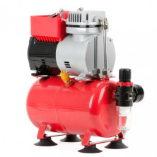 Компресор безмастильний 3 л, 0,3 кВт, 220 В, 3,2атм, 50л / хв INTERTOOL PT-0001