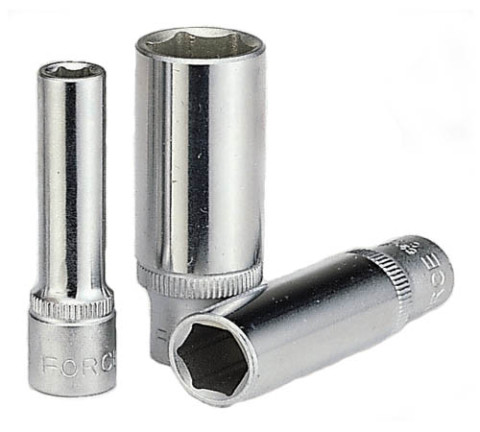 1/4" Головки глубокие 6-гранные (код 5255006)