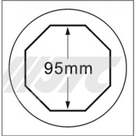 Головка ступичная для передних колес седельных тягачей SCANIA 95мм 1" 8гр.