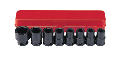 3/8" Набор головок 6-гранных ударных 8 пр. (код 3083)