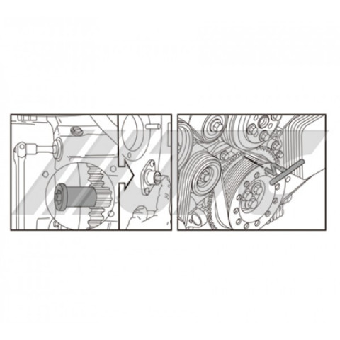 Набор для установки ГРМ Cummins ISF 2.8 Common Rail