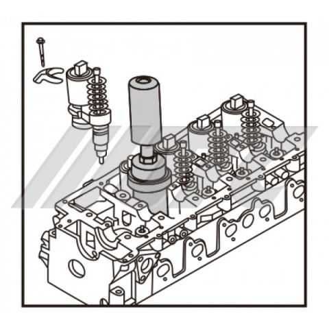 Съемник дизельных форсунок  Land Rover