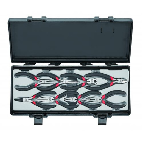 Набор: бокорезы, пассатижи, круглогубцы (мини) 8 пр. (код 50814)