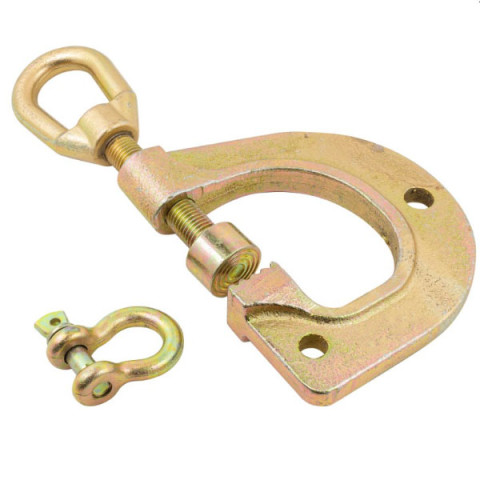 Захват для кузовных работ "струбцина" двухфункциональное (поперечное усилие 1т, продольное 3т) Forcekraft FK-62507