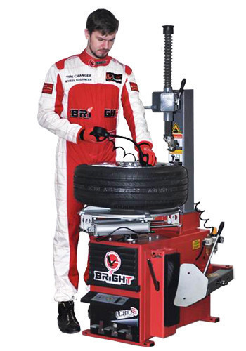Шиномонтажный станок полуавтомат легковой 10"-22" BRIGHT LC810 220V