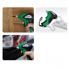 Отвертка аккумуляторная TOPTUL 1/4" 6.4V 4.5Nm 265об/мин KPDB0805