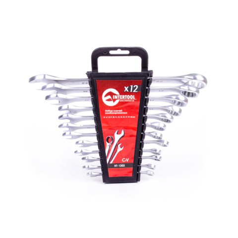 Набор ключей комбинированных Cr-V INTERTOOL HT-1203