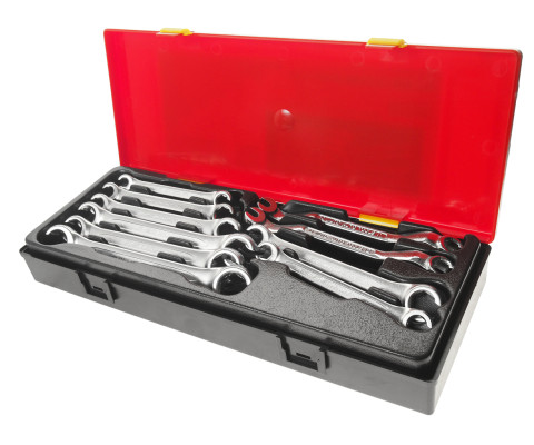 Набор ключей разрезных европейский стандарт 10ед.