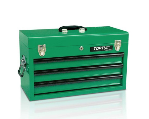 Ящик с набором инструментов для автосервиса TOPTUL 3 секции 82 ед. GCAZ0016