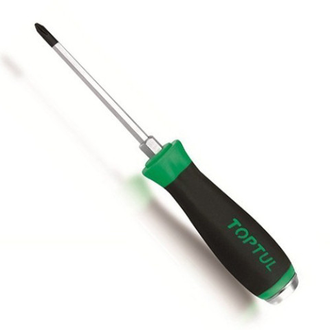Отвертка ударная под ключ крестовая TOPTUL PH2x100 FBGB0210