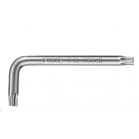Ключ Torx Г-обр. Т20, L=23/60 мм (FORCE 76620)