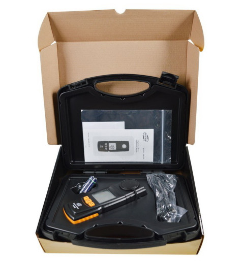 Измеритель освещенности люксметр + термометр, USB 200000 Lux BENETECH GM1020