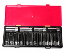 Набор головок глубоких 10-32мм., 1/2", 12-гр. 17ед.
