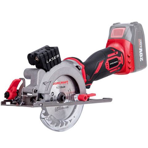 Аккумуляторная бесщеточная мини-пила циркулярная WORCRAFT CMCS‑S20LiB