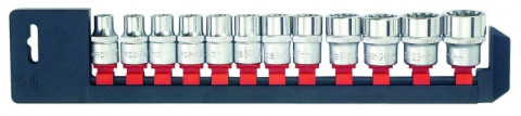 1/2" Набор головок Spline 12 пр. (10-24 мм) (код 4124Q)