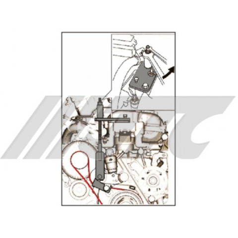 Приспособление для замены приводного ремня SUZUKI