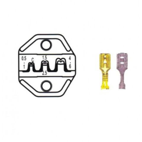 Клещи обжимные для неизолированных клемм