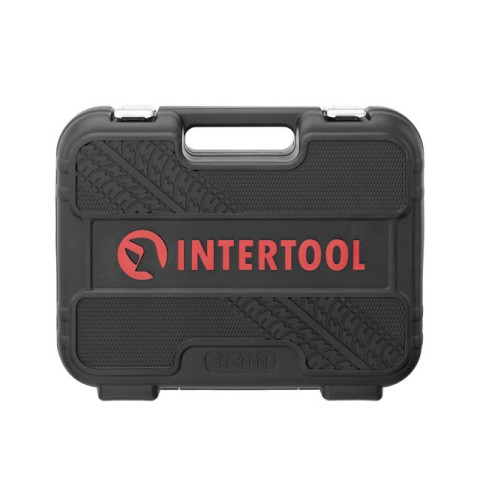 Набор инструментов 1/2" & 1/4" 111ед., Cr-V INTERTOOL ET-8111
