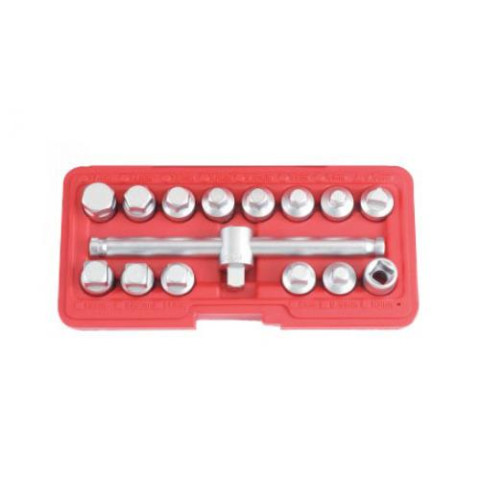 3/8" Набор для откручивания сливных пробок 15 пр. (код 915G2)