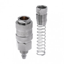 Быстроразъемное соединение с пружиной для спиральных и прямых шлангов 5,5х8 мм INTERTOOL PT-1830