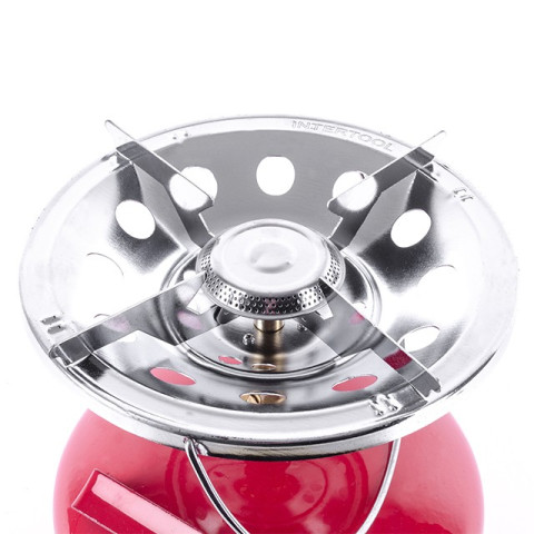 Комплект газовый кемпинговый 8 л. INTERTOOL GS-0008