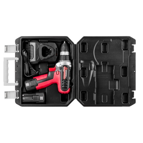 Дрель-шуруповерт аккумуляторная, Li-Ion 12В INTERTOOL WT-0321