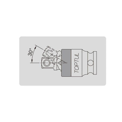 Кардан ударный 3/4" TOPTUL усиленный KACN240P