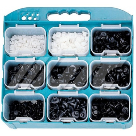 Набор автомобильных пластиковых клипс 600ед.