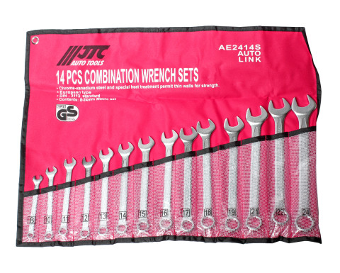 Набор ключей рожково-накидных 8-24мм 14ед. (ЕВРО-ТИП)