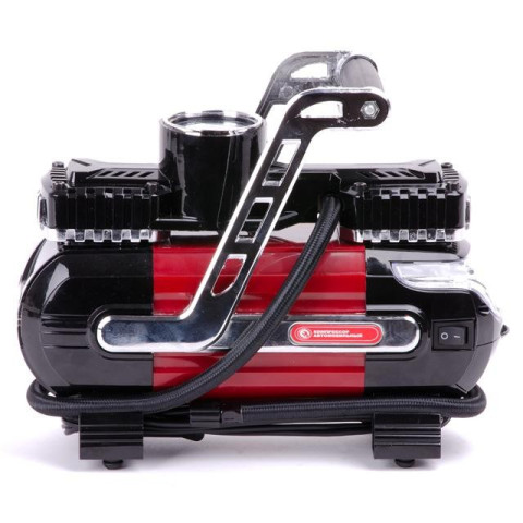 Компрессор автомобильный 12В. Два цилиндра 30 мм INTERTOOL AC-0003