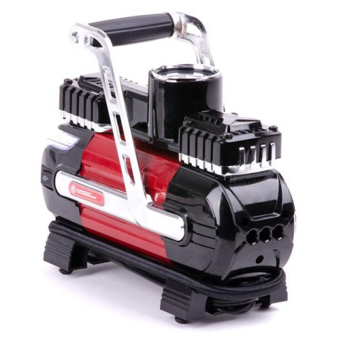 Компрессор автомобильный 12В. Два цилиндра 30 мм INTERTOOL AC-0003